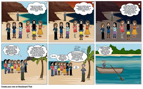 alamat ng isla ng pitong makasalanan drawing